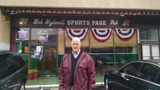 Bob Hyland is closing his “Sports Page” in White Plains, N.Y., after 44 years in the bar-restaurant business.
