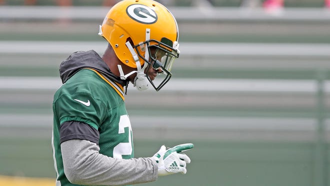 Green Bay Packers free safety Ha Ha Clinton-Dix (21) during Green Bay Packers minicamp at Ray Nitschke Field Tuesday, June 12, 2018 in Ashwaubenon, Wis.