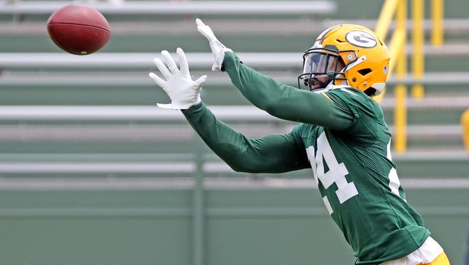 Green Bay Packers cornerback Quinten Rollins (24) during Green Bay Packers minicamp at Ray Nitschke Field Tuesday, June 12, 2018 in Ashwaubenon, Wis.